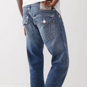 TRUE RELIGION ROCCO SUPER T SKINNY JEAN 32"